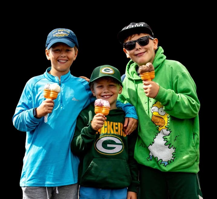 Family at the event