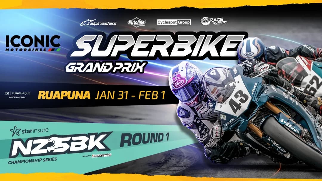 ROUND 1: Ruapuna Superbike Grand Prix
