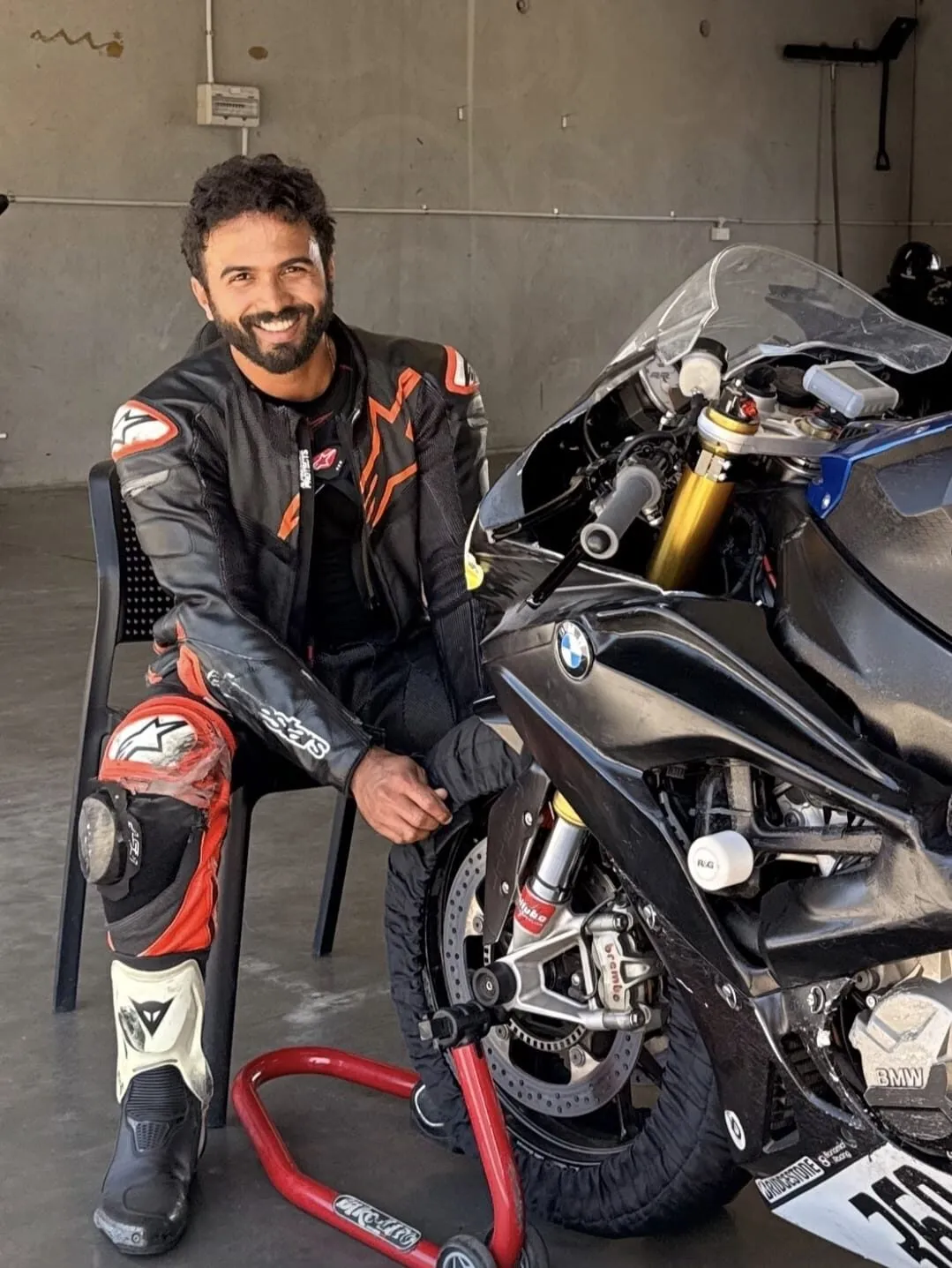 Abbin Daisy Abraham racing