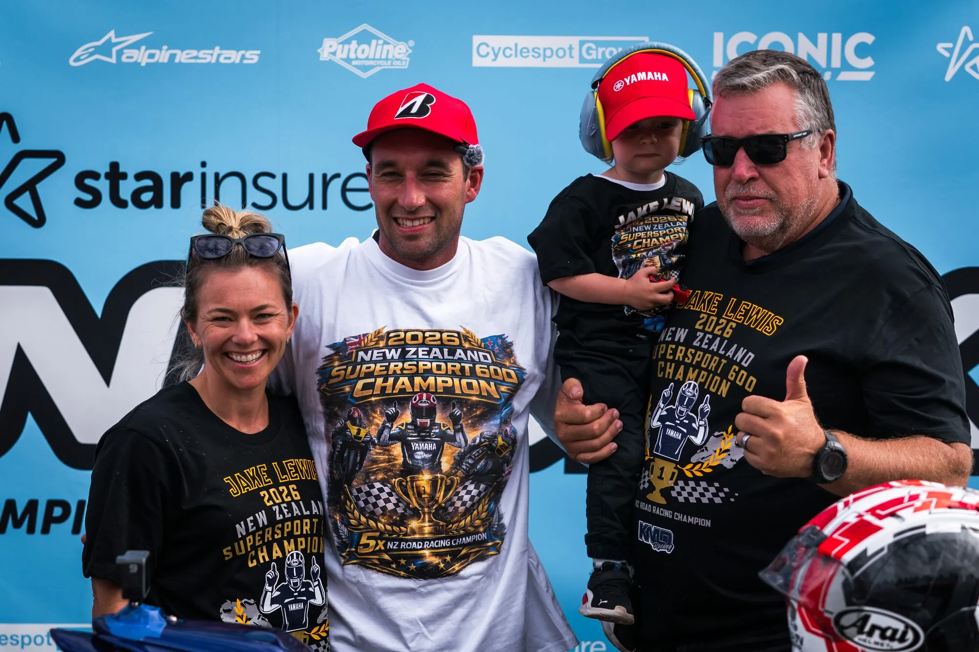 The exceptional Jake Lewis reigned supreme in the Supersport 600 class, securing his 6th National Championship title.webp